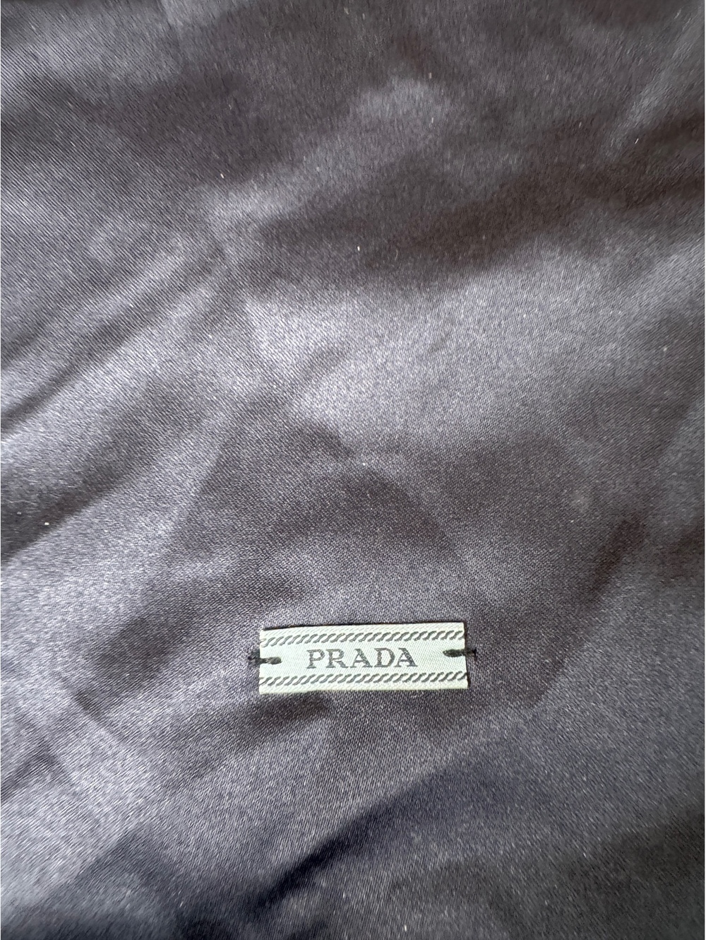 Prada Shoes Pouch Storage Bag Dust Cover Travel Shoe Pouch Drawstring 13" x 15" - Picture 2 of 5